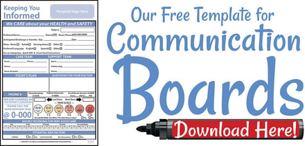 Free Communication Board Template CTA