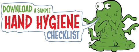 Hand Hygiene sample checklist advertisement