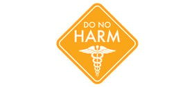 graphic that reads: do no harm