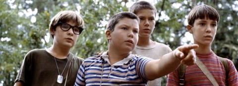 scene from the movie Stand By Me