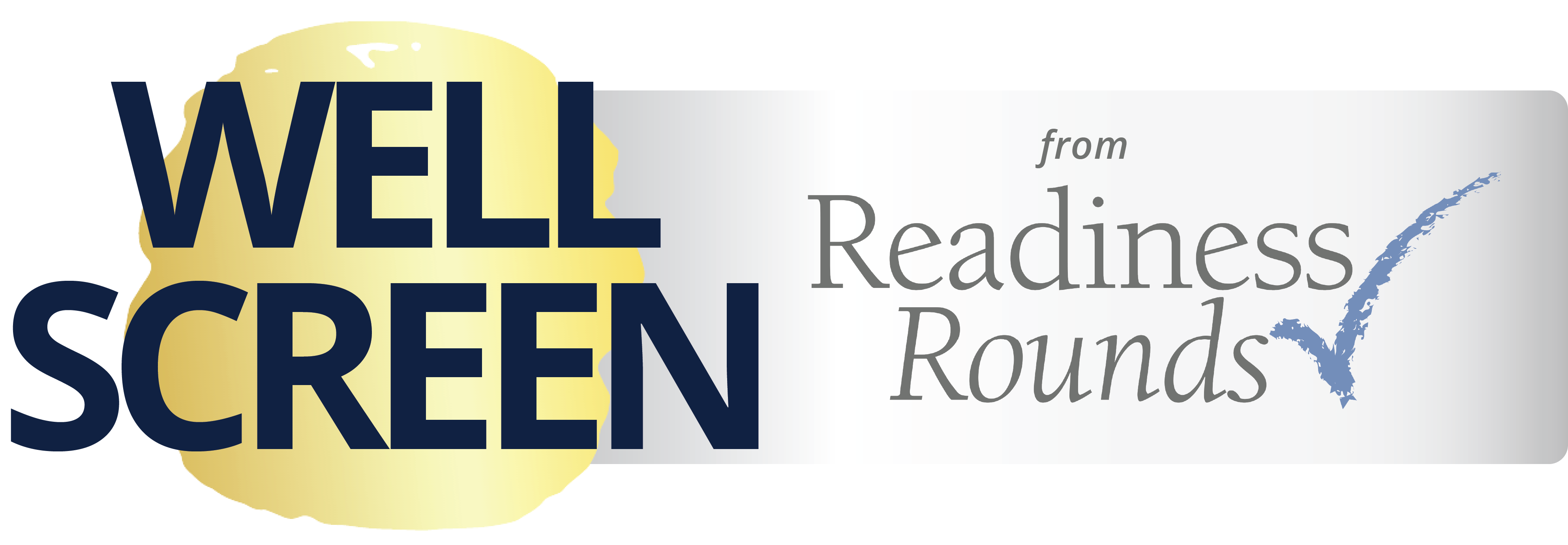Well Screen from Readiness Rounds logo